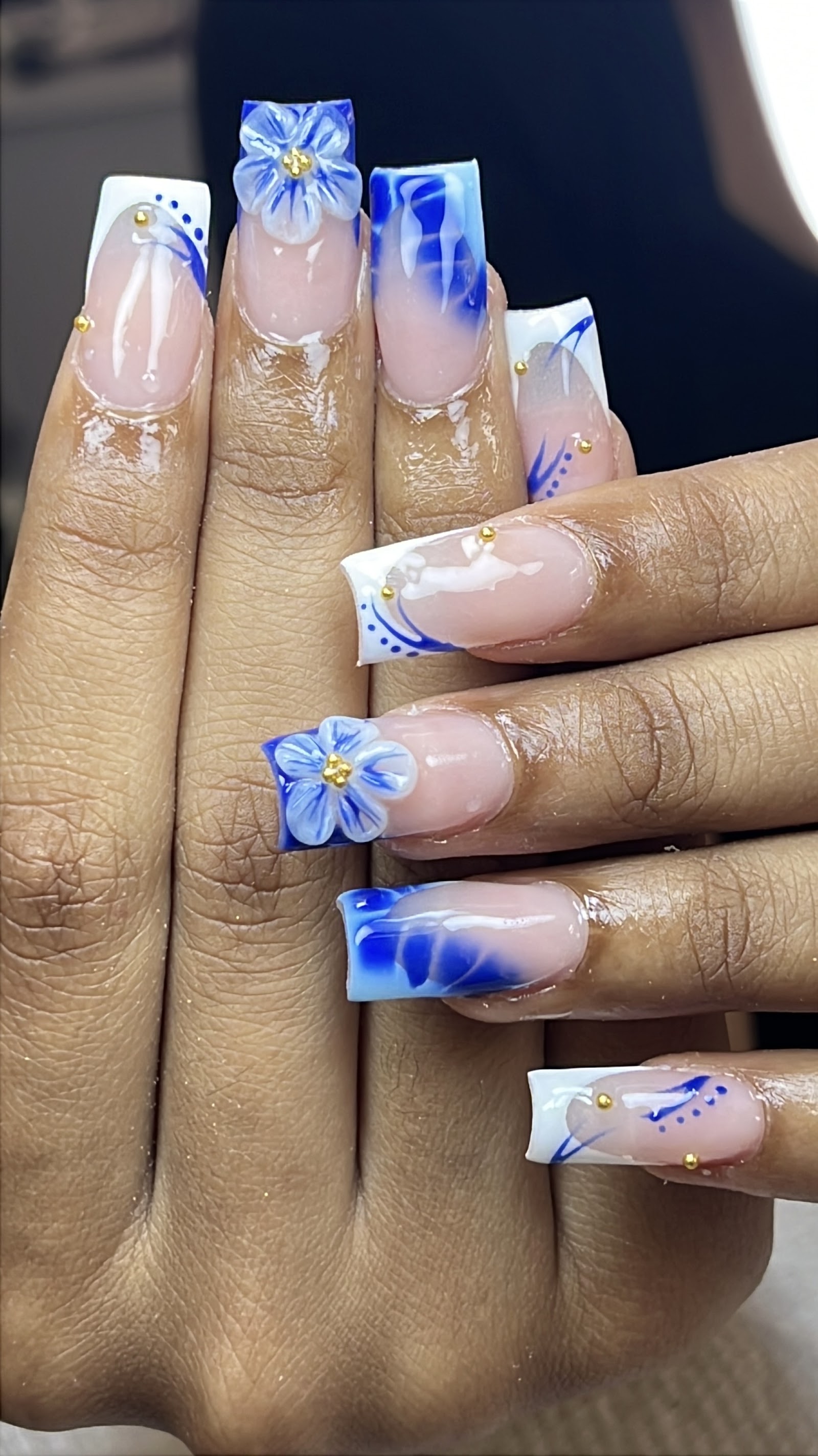 NAILS | GLITZZY NAILS | ACRYLIC NAILS | LONG NAILS | HARD GEL | POLIGEL | MANICURE | DEEP PEDICURE | nail photo 5